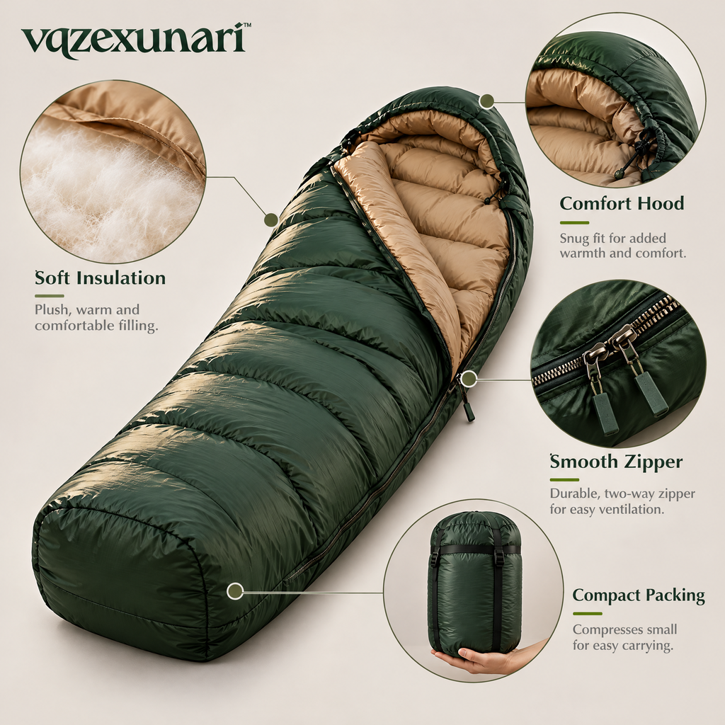 vqzexunari™ EmberLoft Trail Sleeping Bag