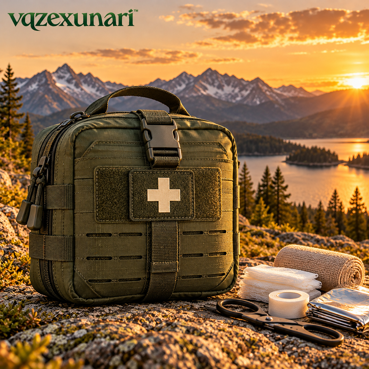 vqzexunari™ ReadyTrail Outdoor First Aid Kit
