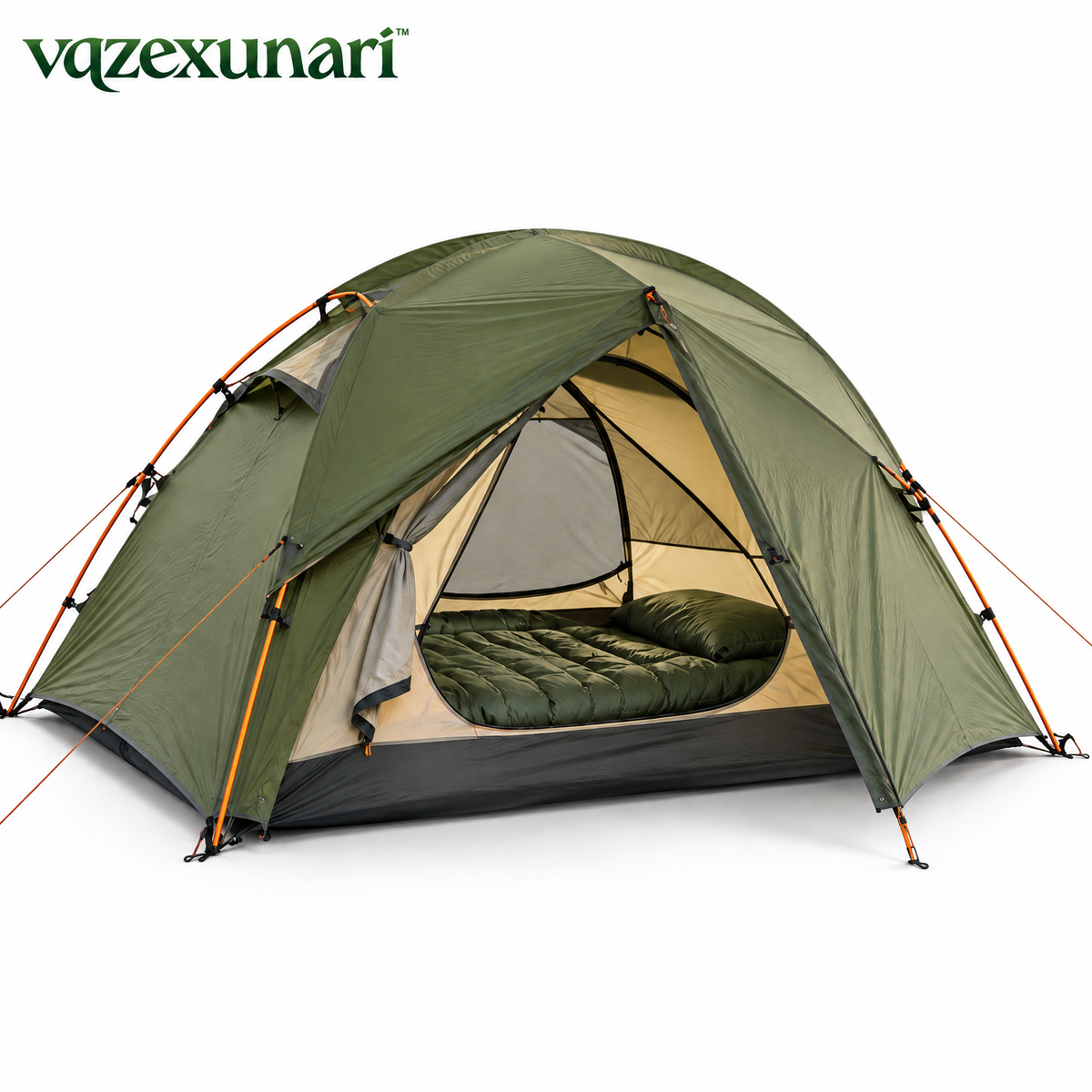 vqzexunari™ RidgeNest 2P Trekking Tent