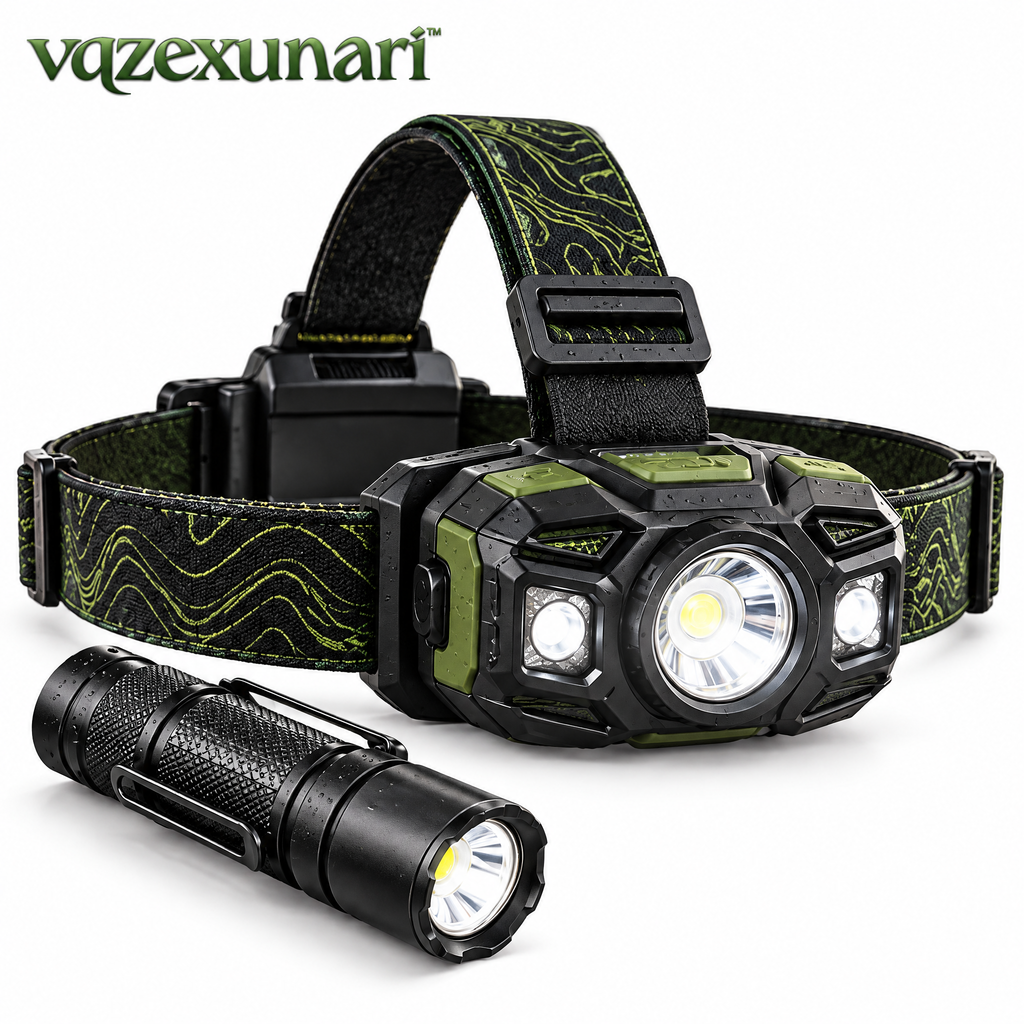 vqzexunari™ NightTrail Headlamp