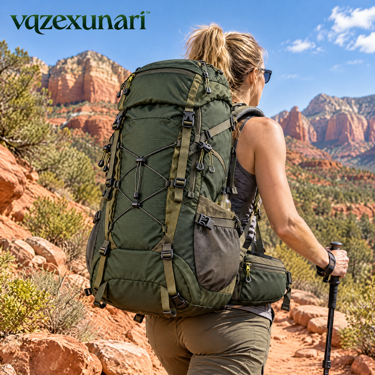 vqzexunari™ SummitCarry Hiking Backpack