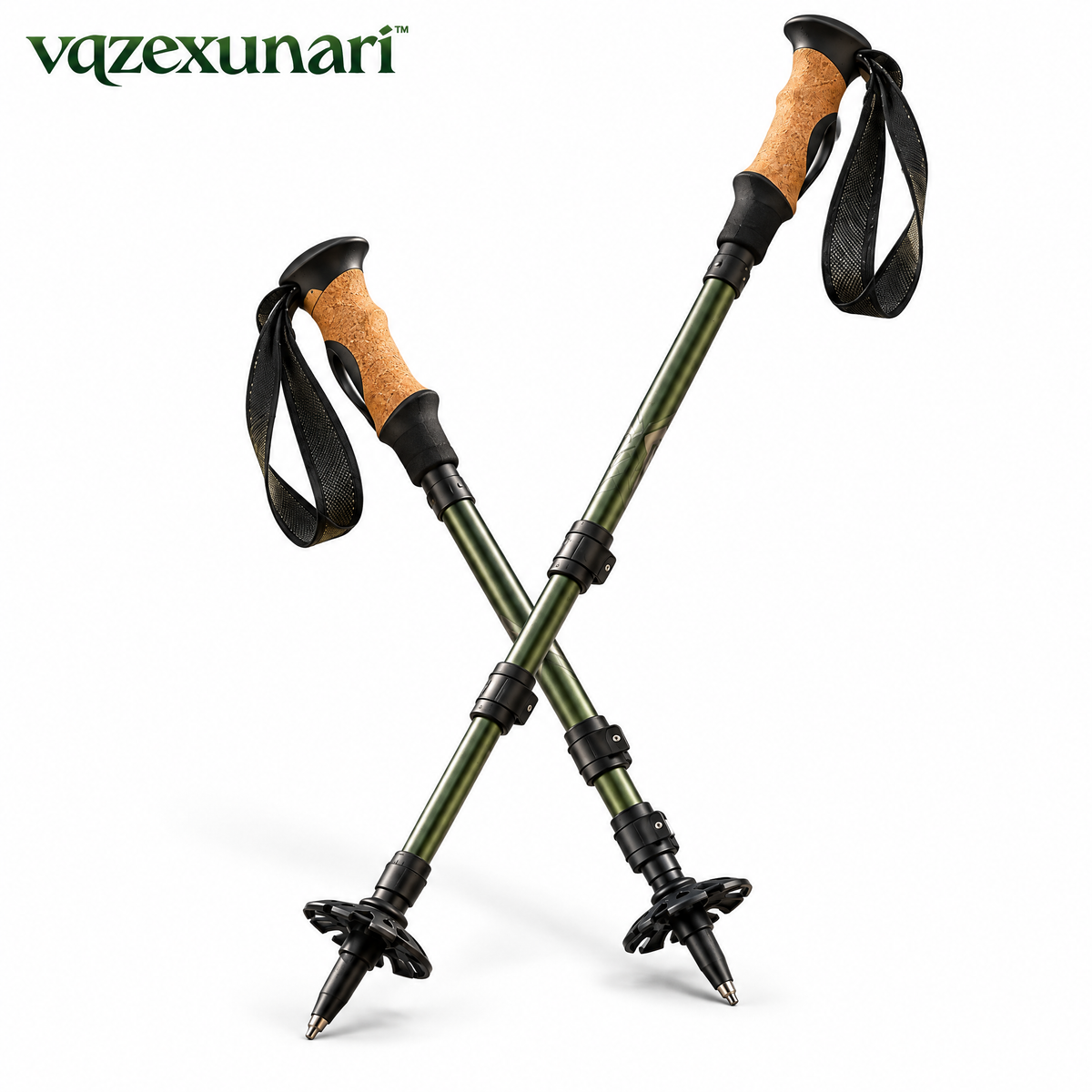 vqzexunari™ PeakStride Trekking Poles