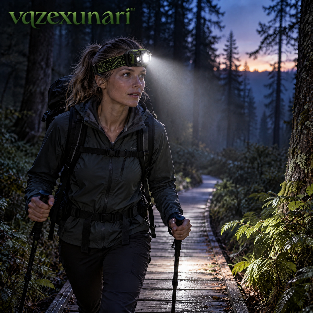 vqzexunari™ NightTrail Headlamp