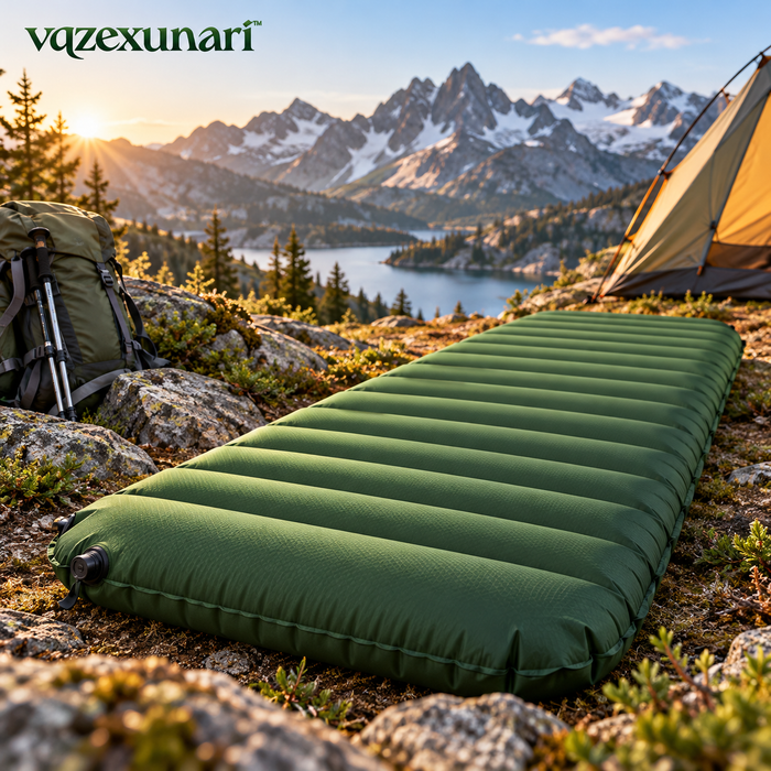 vqzexunari™ CloudRest Inflatable Sleeping Pad